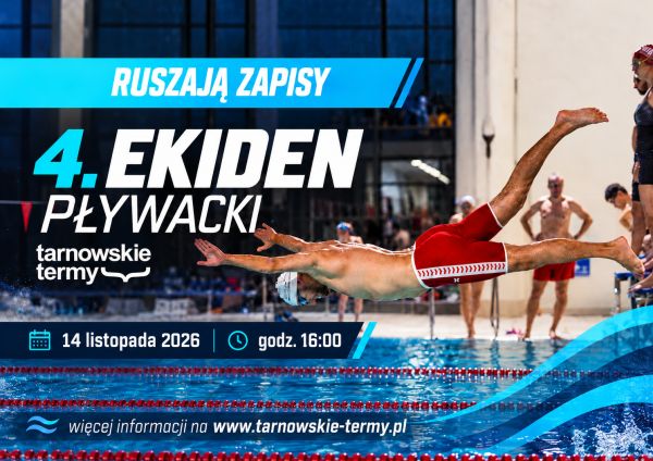 Zdjęcie Ekiden Pływacki 2026 - ruszają zapisy