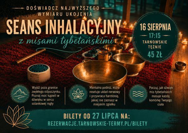 Zdjęcie Seans inhalacyjny z misami tybetańskimi