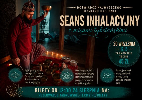 Zdjęcie Seans inhalacyjny z misami tybetańskimi
