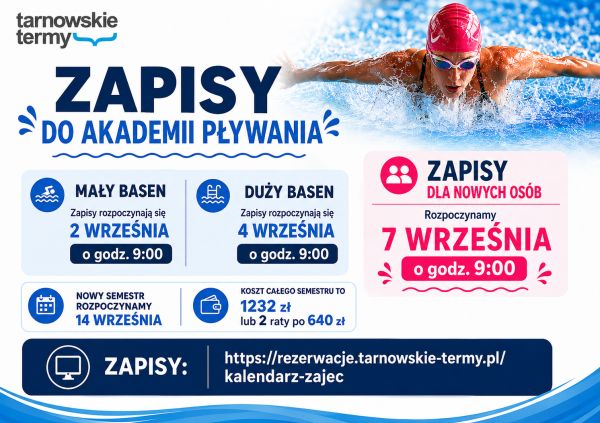 Zapisy do Akademii Pływania