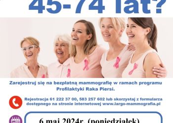 Miniaturka aktualności Bezpłatna mammografia