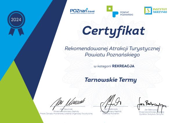 Zdjęcie Nagrody i certyfikaty