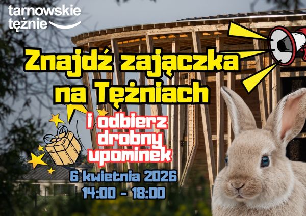 Szukanie Zajączka na Tężniach 